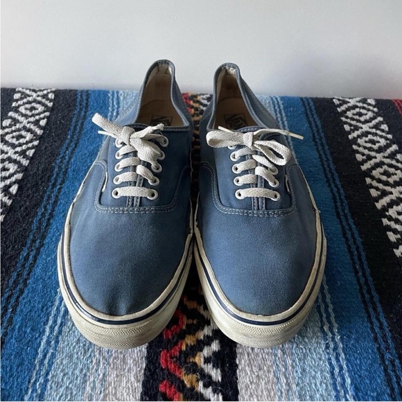 Vintage Made in USA Vans Men's Classic Navy Sneakers Size 13